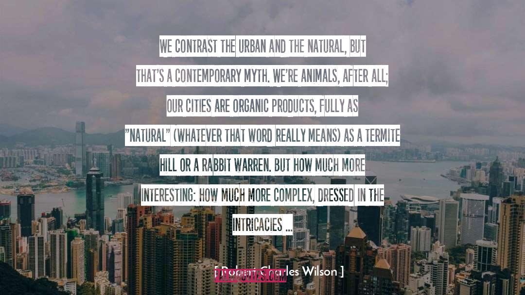 Compare And Contrast quotes by Robert Charles Wilson