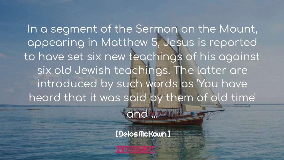 Compare And Contrast quotes by Delos McKown