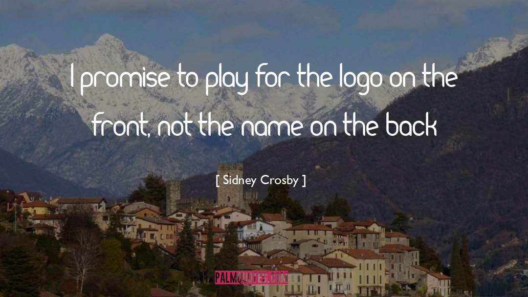 Compared Logo quotes by Sidney Crosby