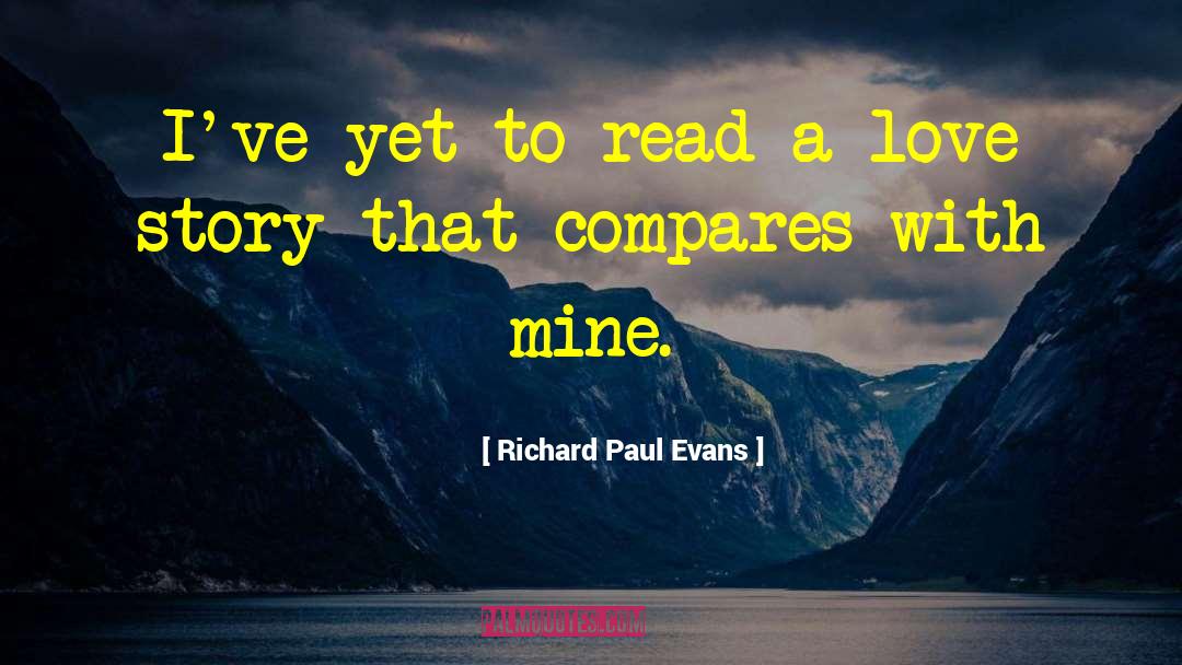 Compares quotes by Richard Paul Evans