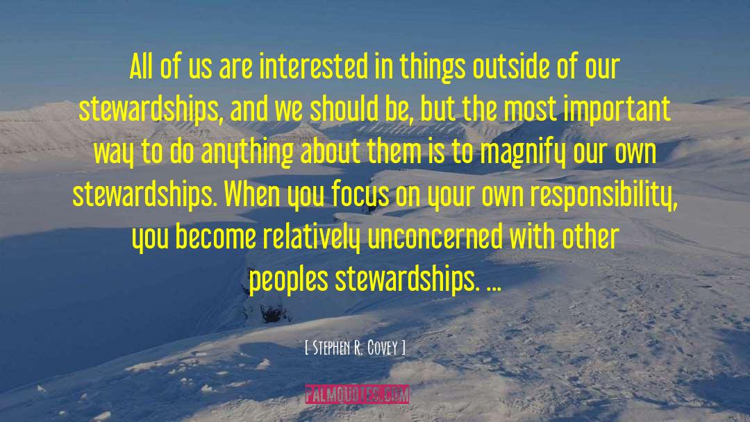 Comparing To Others quotes by Stephen R. Covey