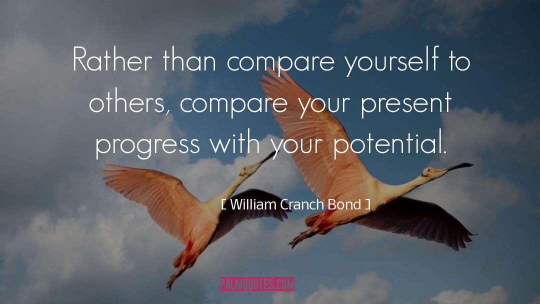 Comparing Yourself To Others quotes by William Cranch Bond