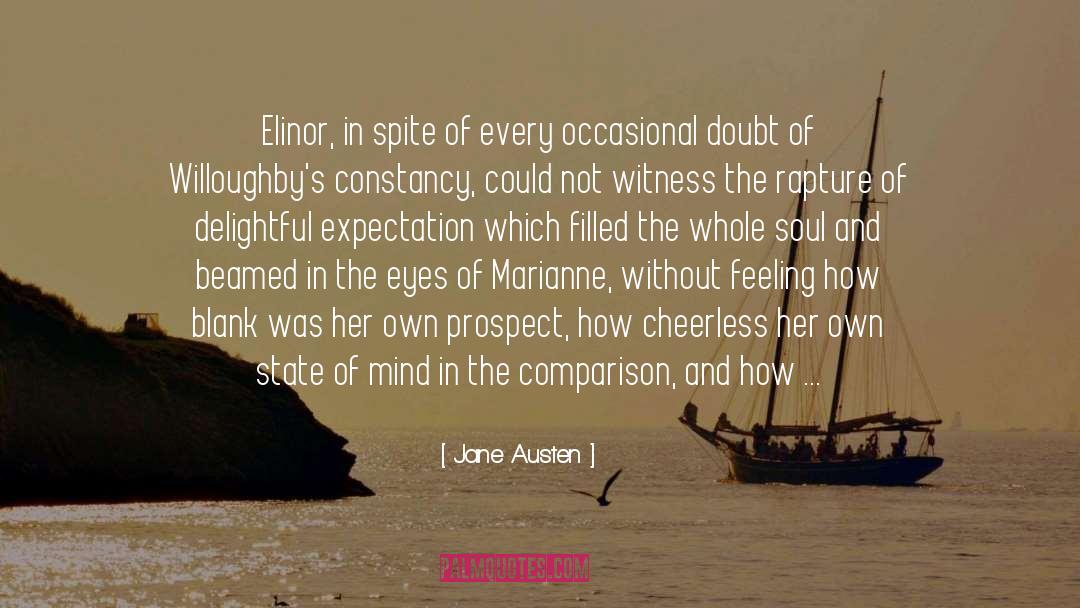 Comparison quotes by Jane Austen