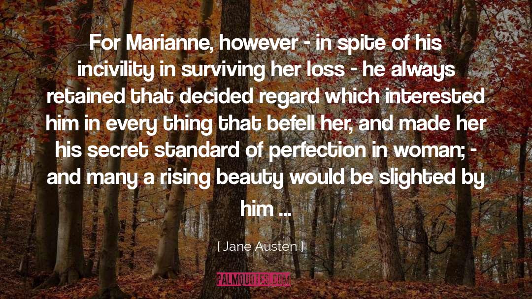 Comparison quotes by Jane Austen