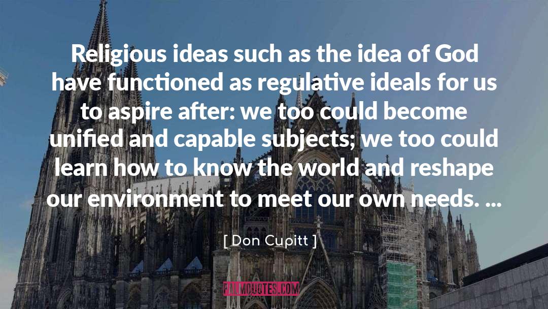 Comparitive Religion quotes by Don Cupitt