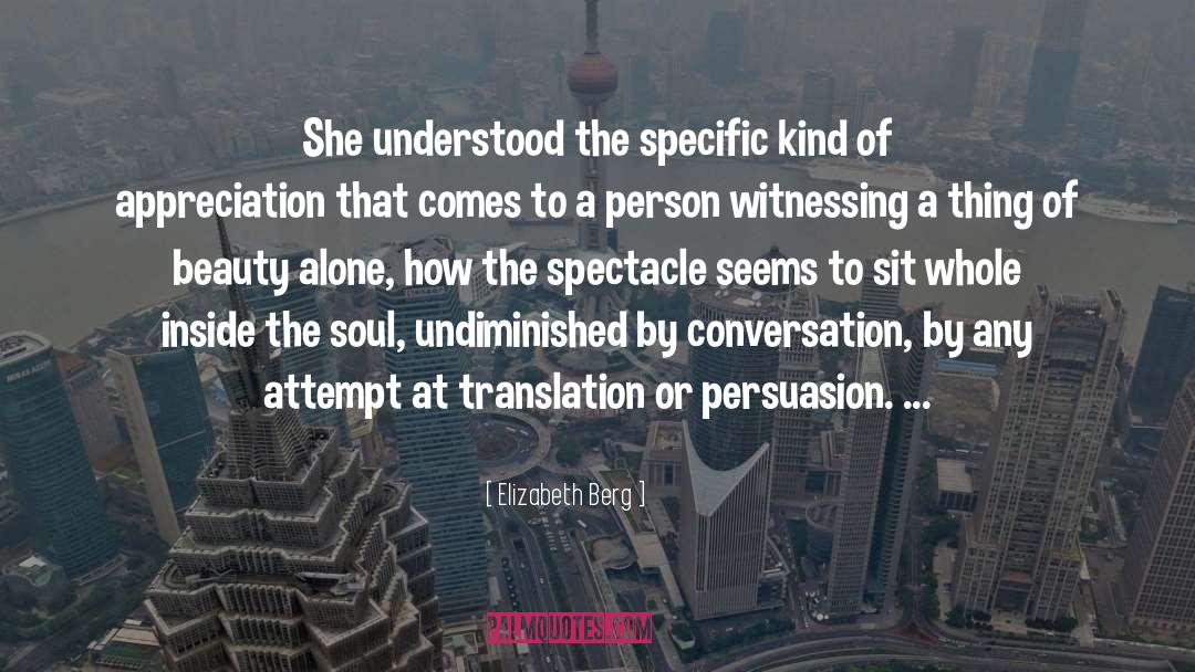 Compartidos Translation quotes by Elizabeth Berg