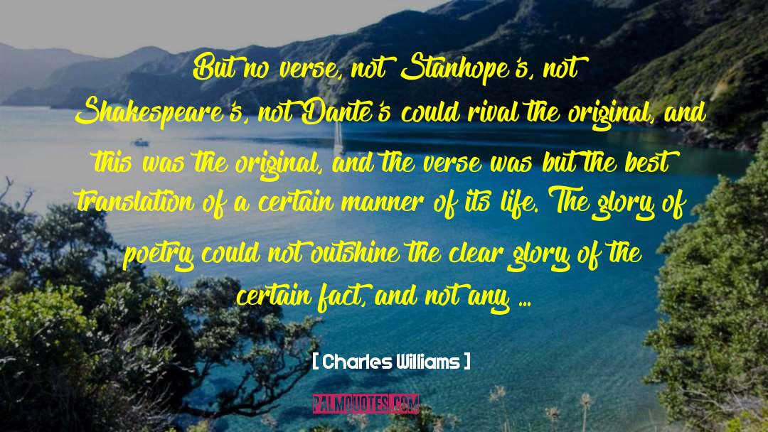 Compartidos Translation quotes by Charles Williams