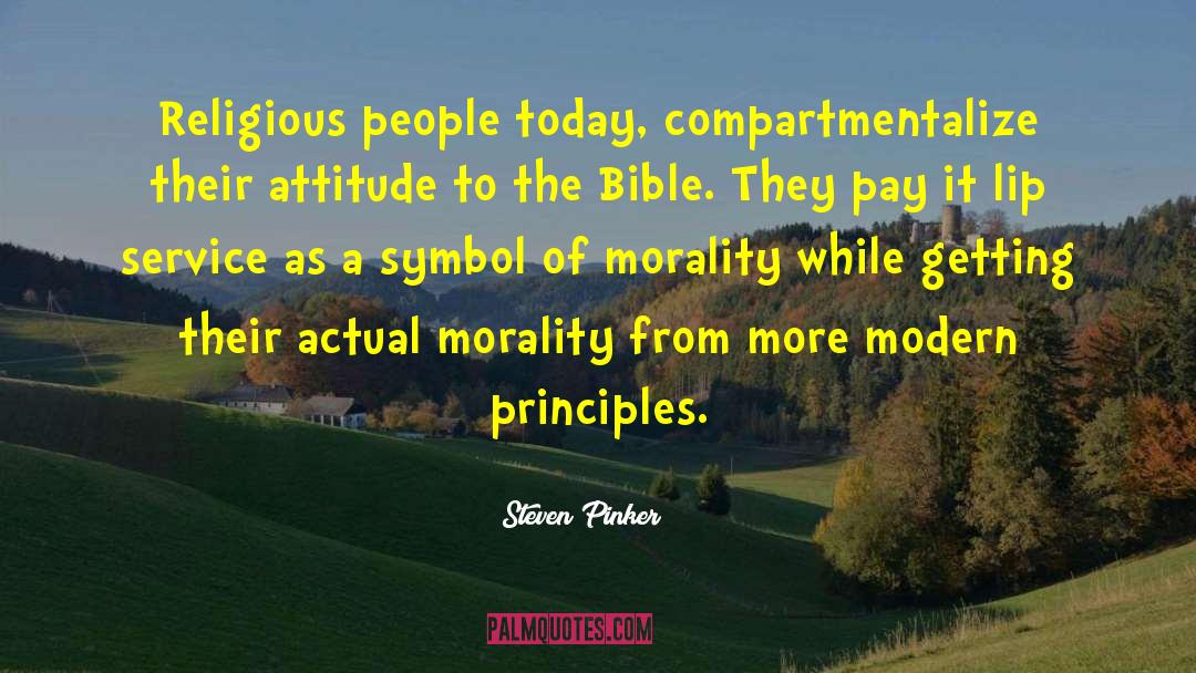 Compartmentalize quotes by Steven Pinker