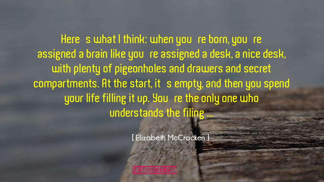 Compartments quotes by Elizabeth McCracken