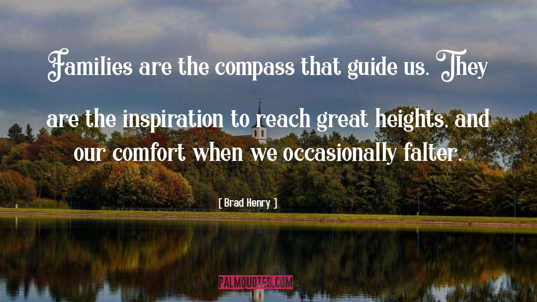Compass quotes by Brad Henry