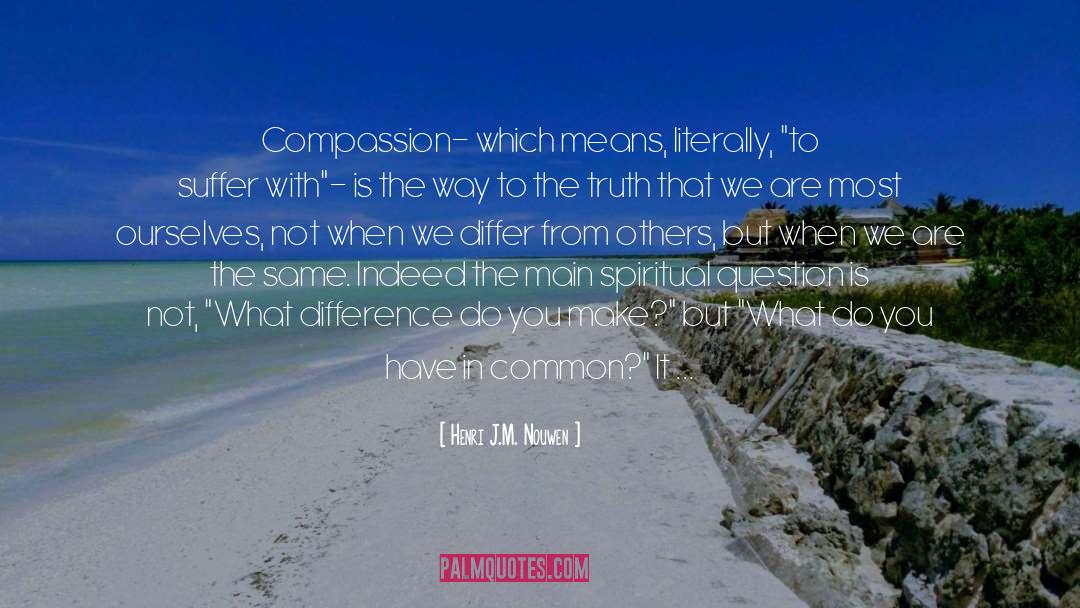 Compassion And Respect quotes by Henri J.M. Nouwen