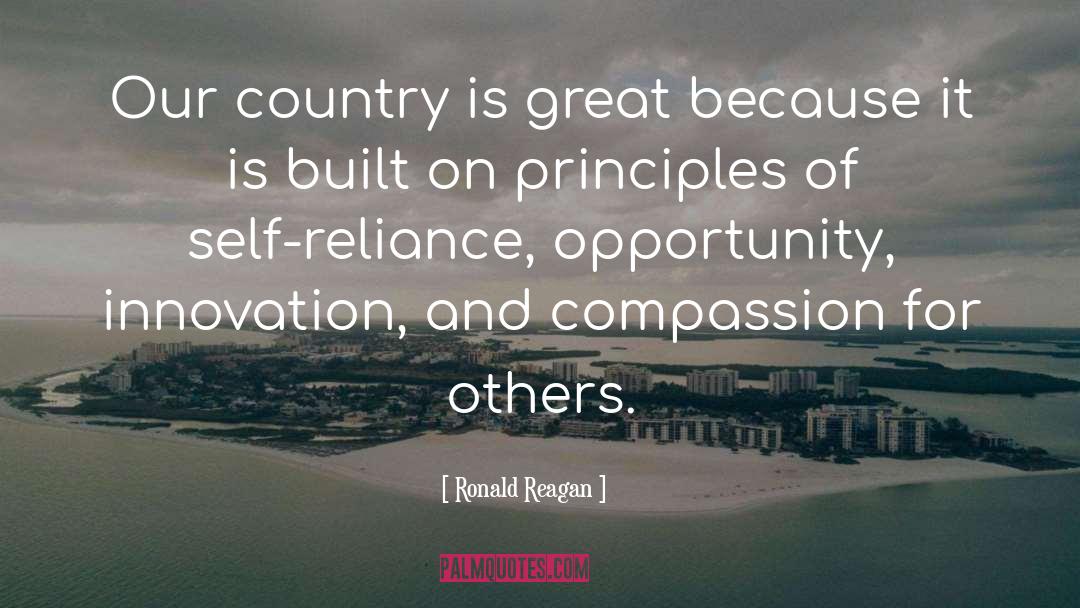 Compassion For Others quotes by Ronald Reagan