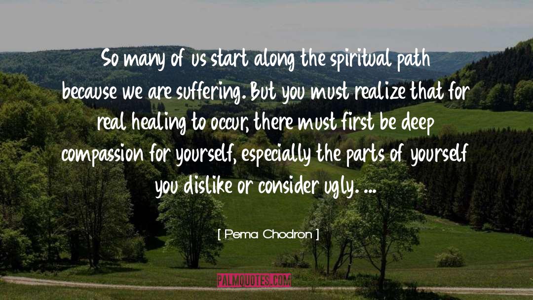 Compassion For Yourself quotes by Pema Chodron