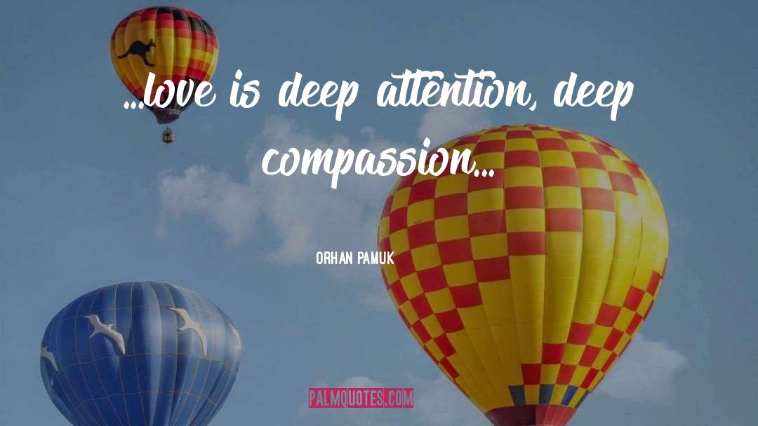 Compassion Love quotes by Orhan Pamuk