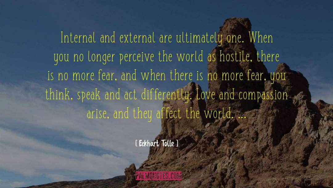 Compassion Love quotes by Eckhart Tolle