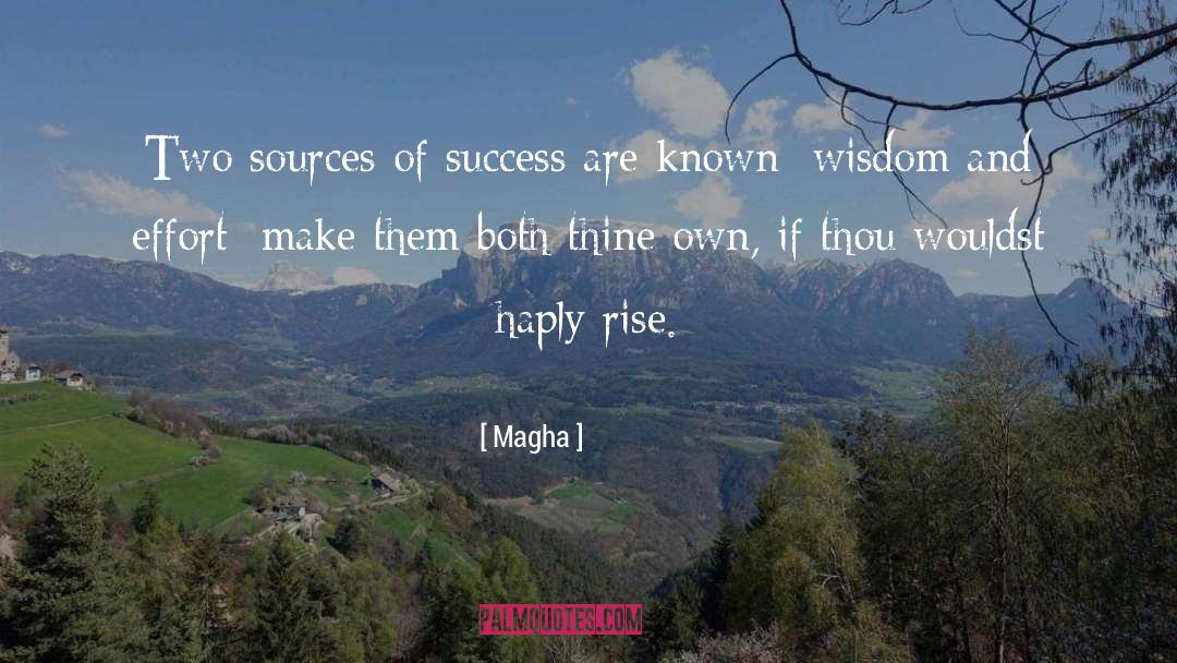 Compassion Wisdom quotes by Magha