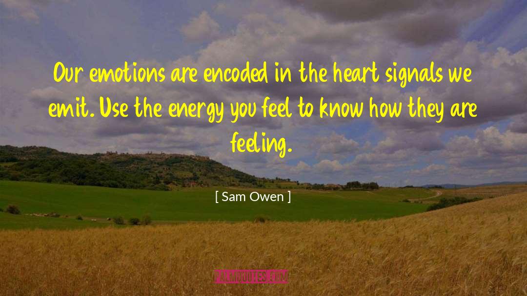 Compassionate Energy quotes by Sam Owen