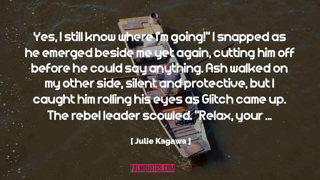 Compassionate Leader quotes by Julie Kagawa