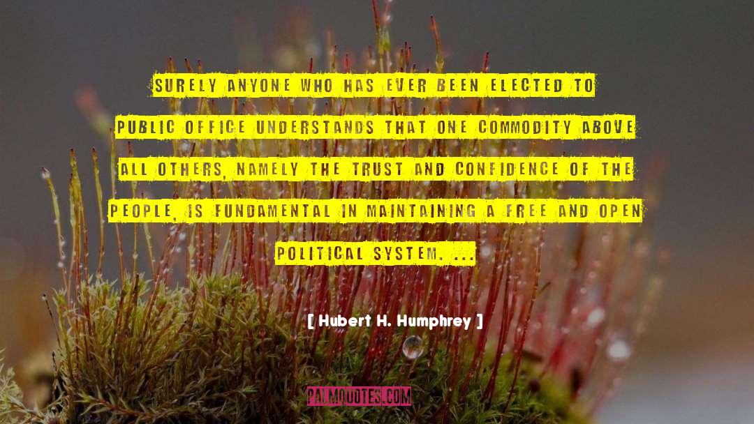 Compassionate Political System quotes by Hubert H. Humphrey