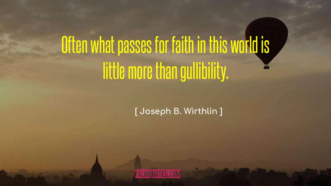 Compassionate World quotes by Joseph B. Wirthlin