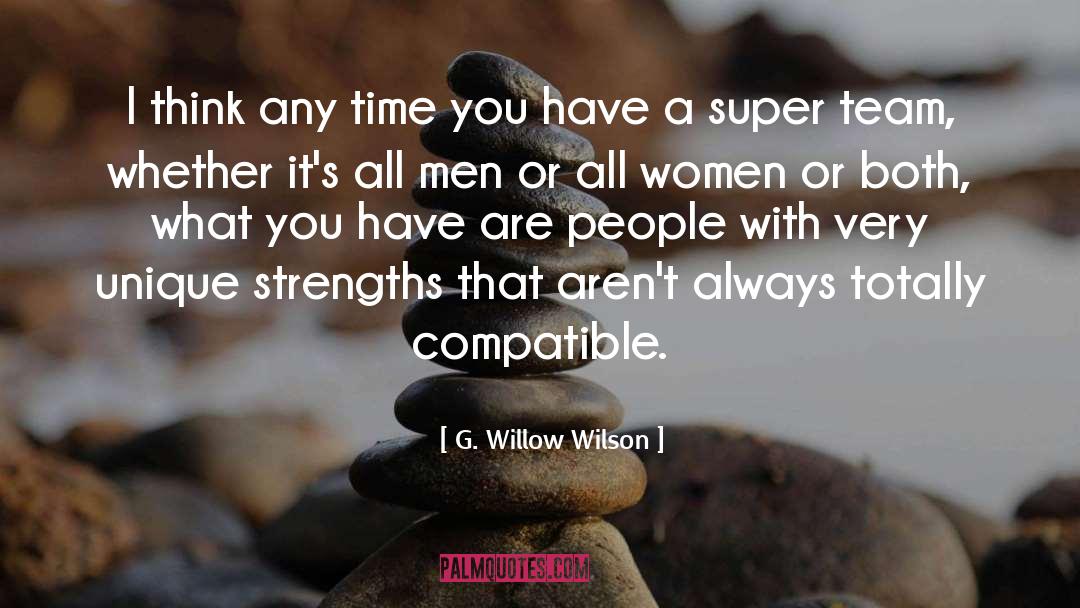 Compatible quotes by G. Willow Wilson