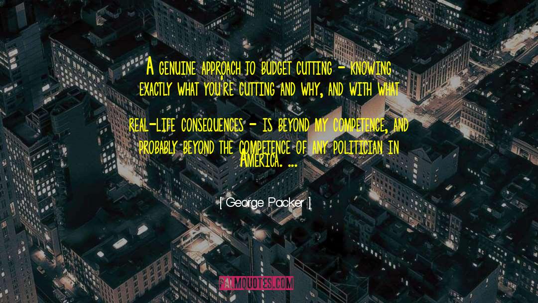 Competence quotes by George Packer