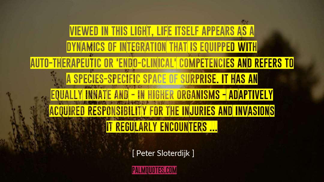 Competencies quotes by Peter Sloterdijk