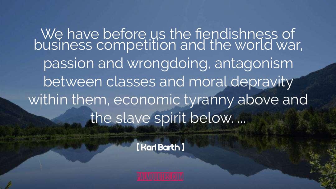 Competition quotes by Karl Barth