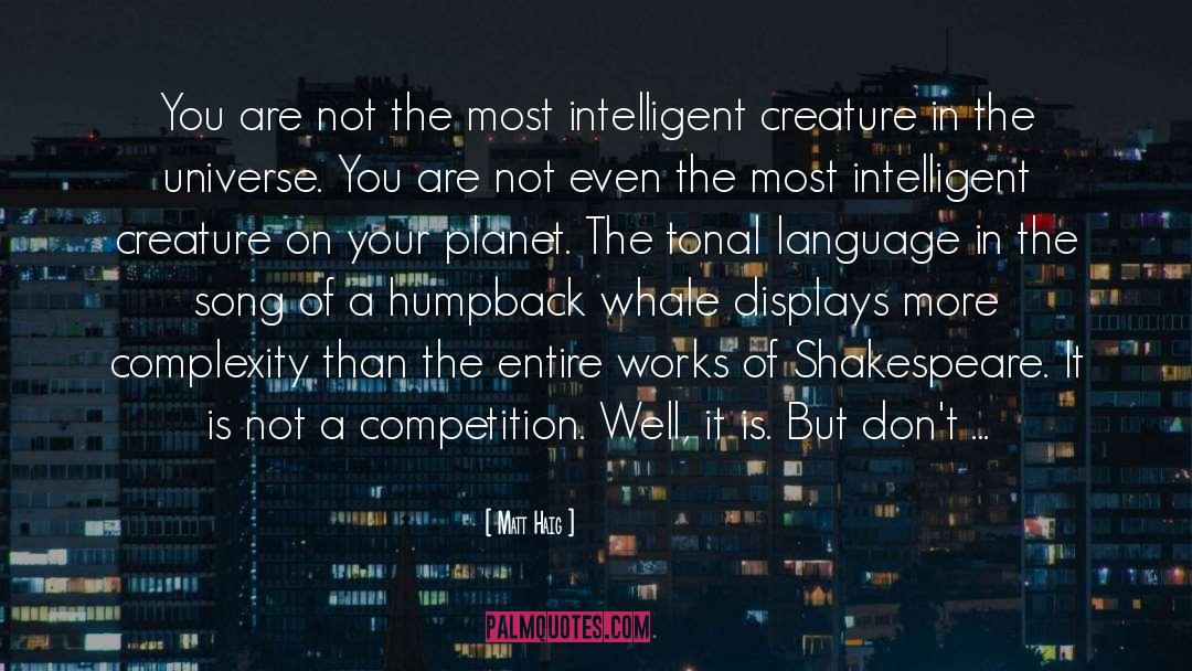 Competition quotes by Matt Haig