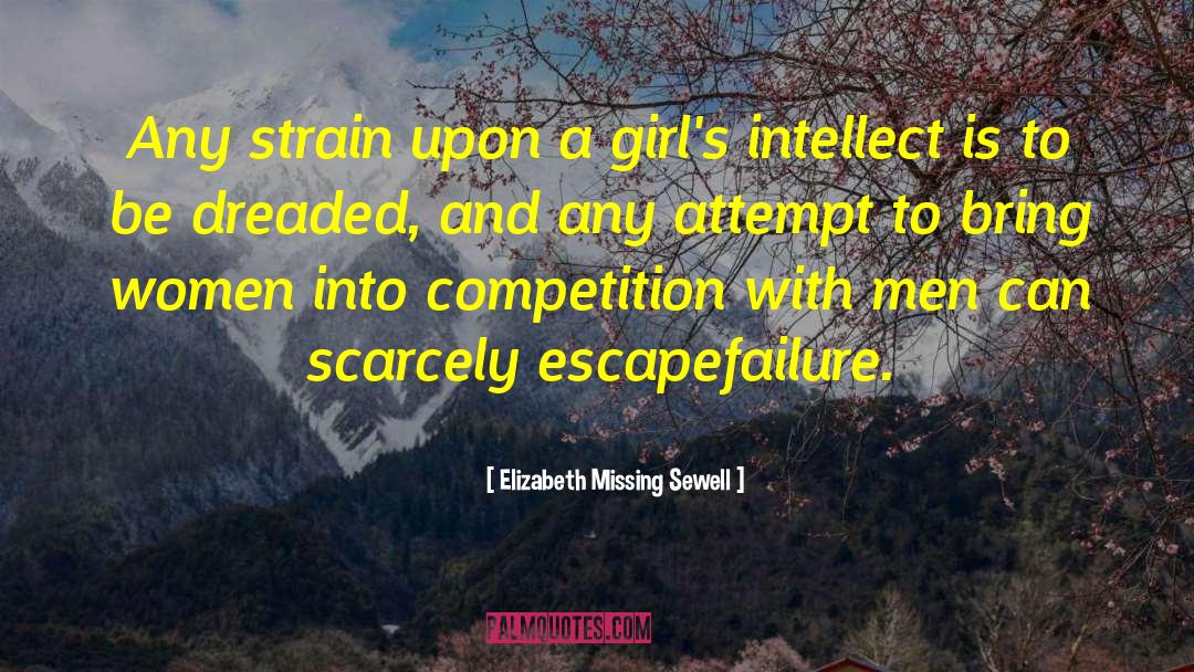 Competition With Others quotes by Elizabeth Missing Sewell