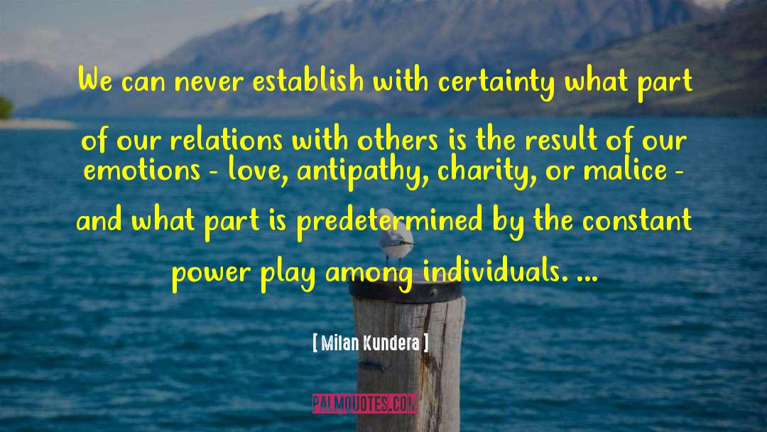 Competition With Others quotes by Milan Kundera