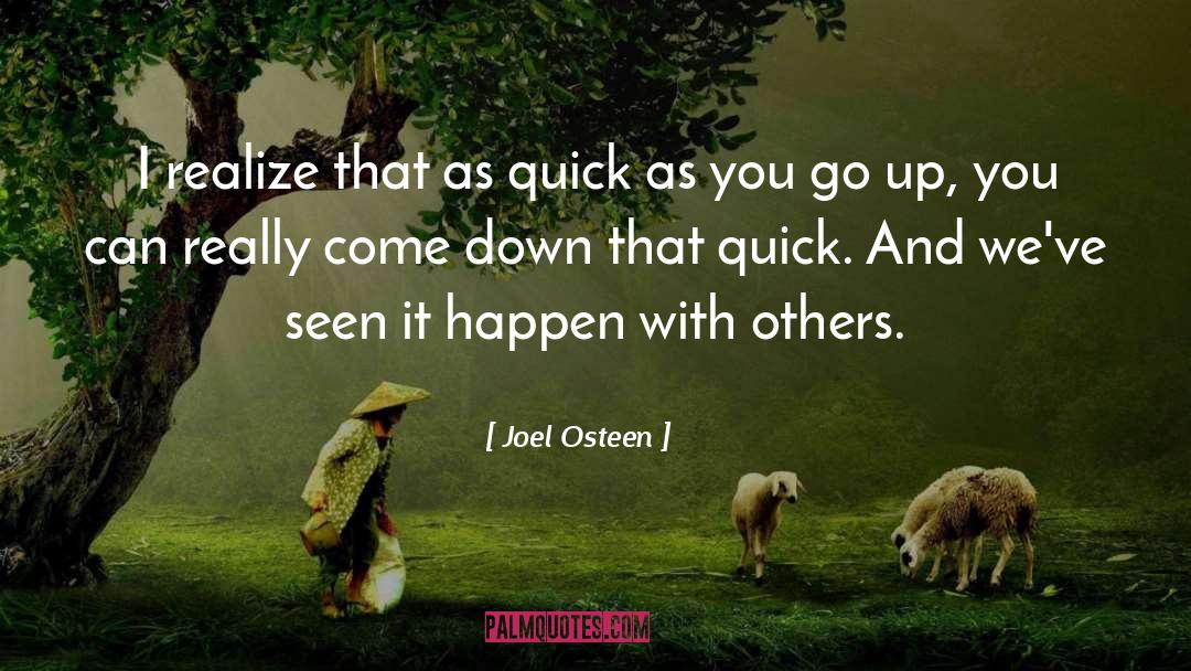 Competition With Others quotes by Joel Osteen