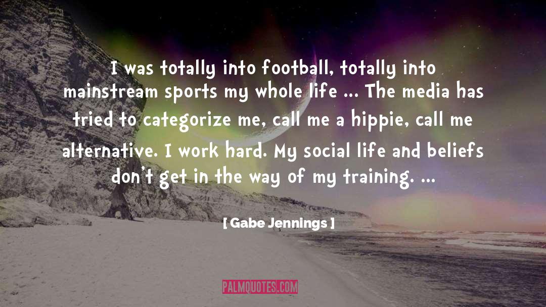 Competitive Sports quotes by Gabe Jennings