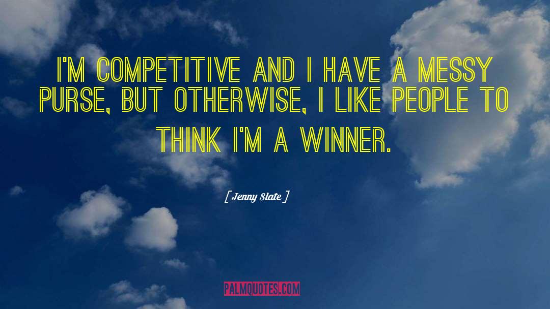 Competitive Sports quotes by Jenny Slate