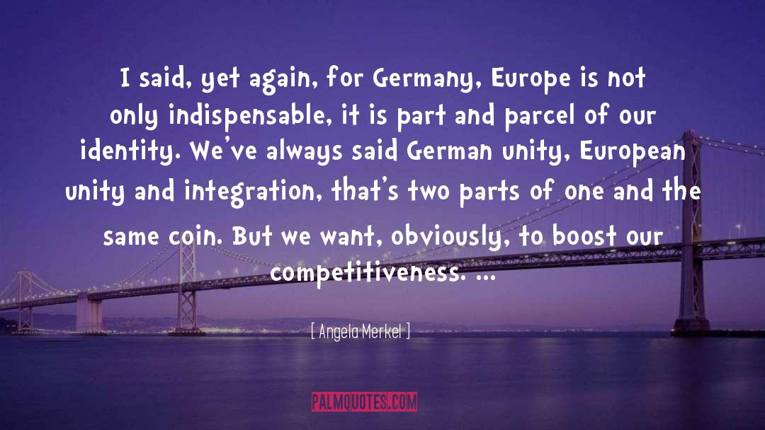 Competitiveness quotes by Angela Merkel