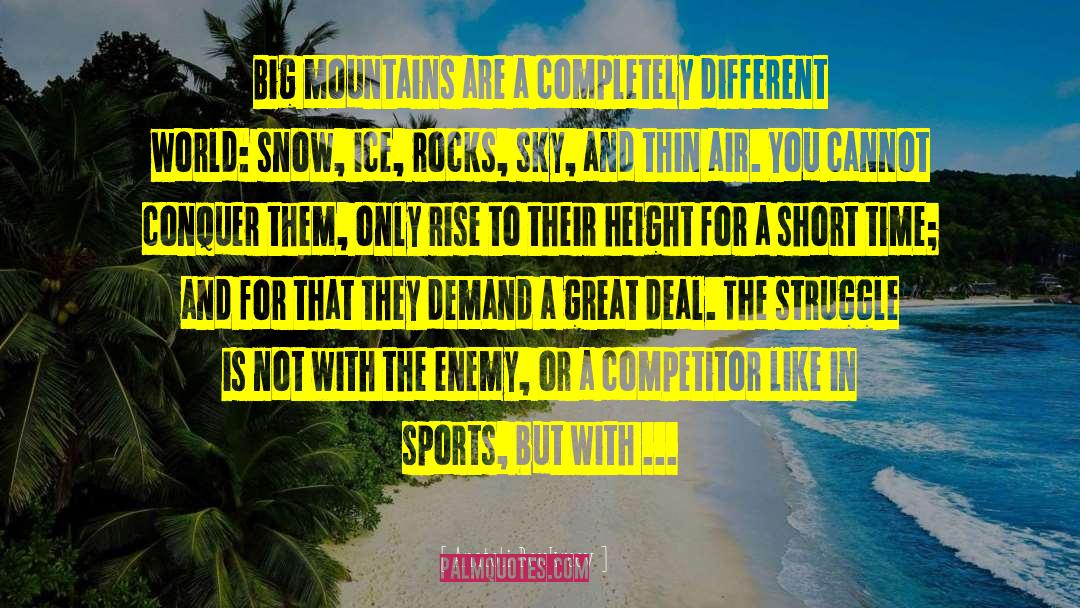 Competitor quotes by Anatoli Boukreev