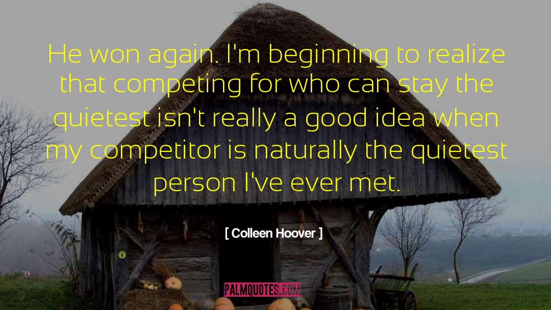 Competitor quotes by Colleen Hoover