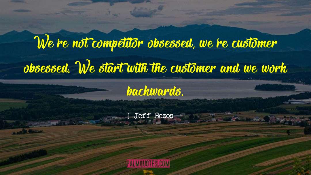 Competitors quotes by Jeff Bezos