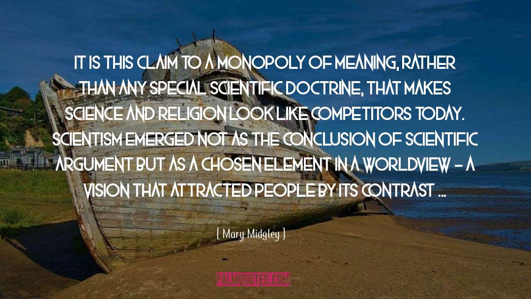 Competitors quotes by Mary Midgley