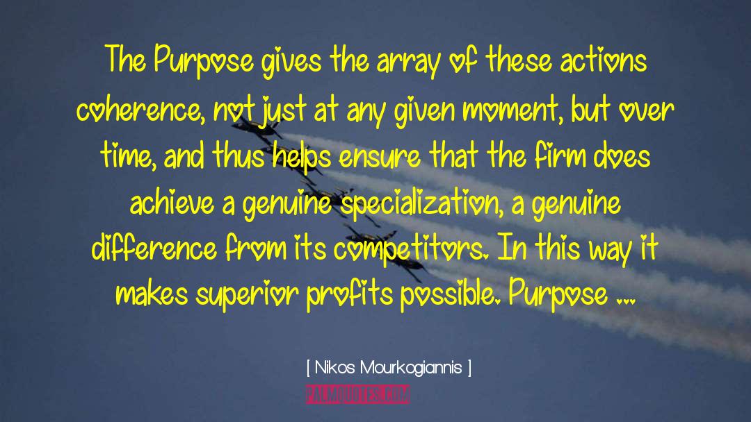 Competitors quotes by Nikos Mourkogiannis