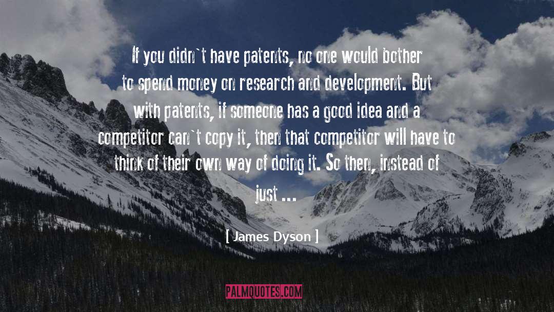 Competitors quotes by James Dyson