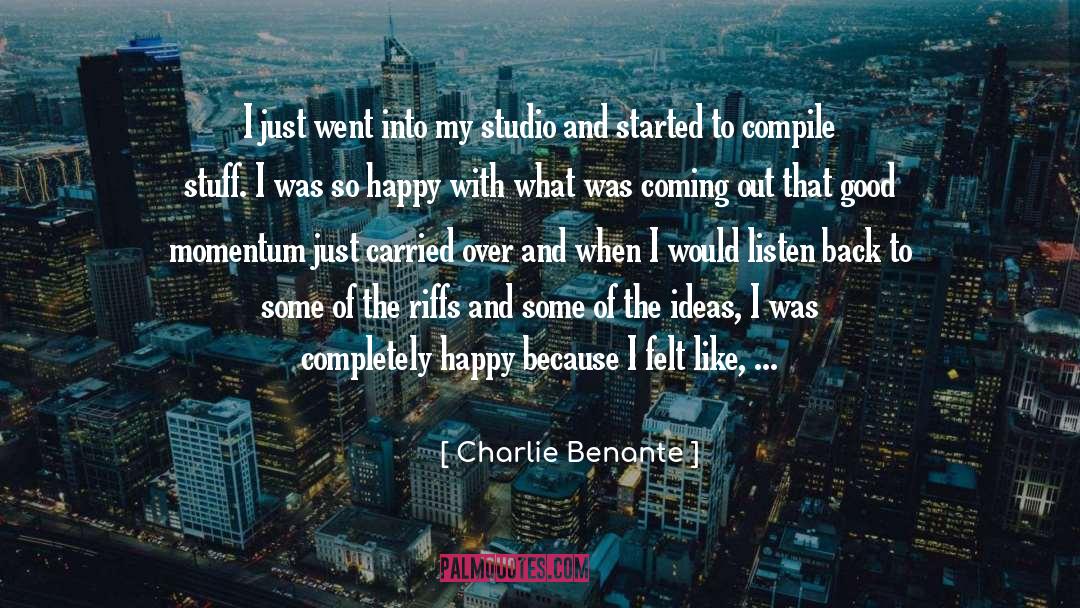 Compile quotes by Charlie Benante