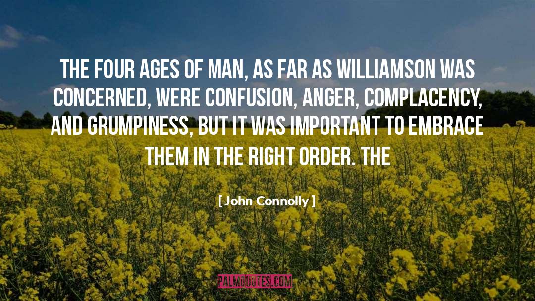Complacency quotes by John Connolly