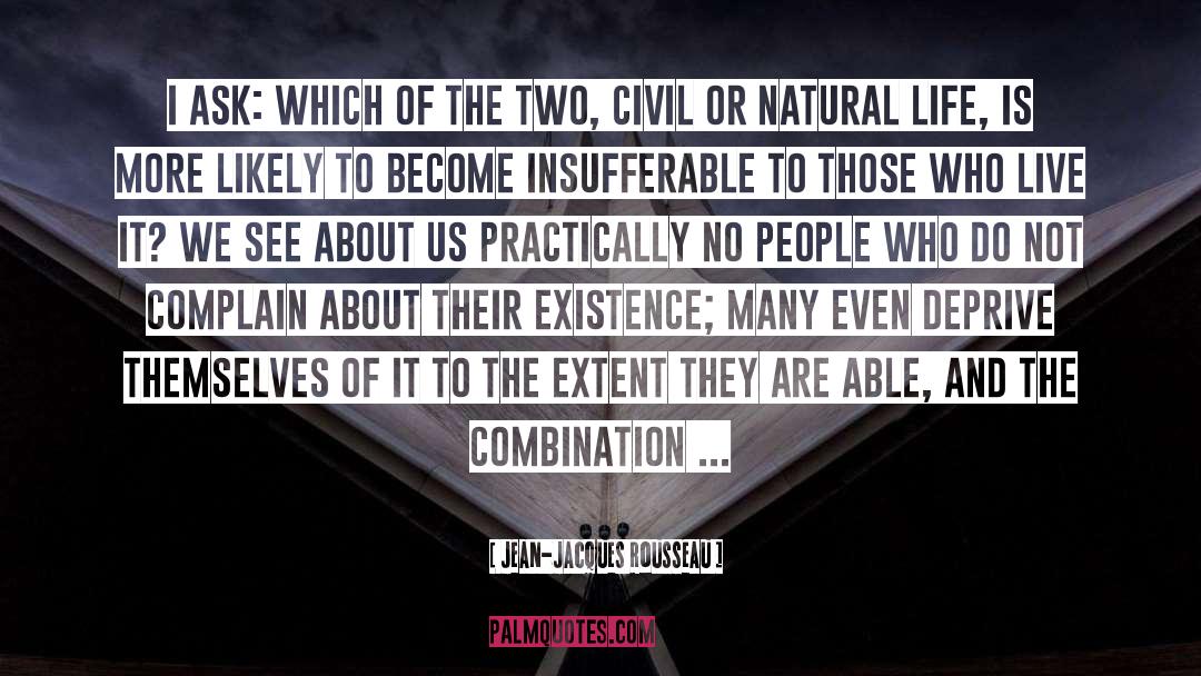 Complain quotes by Jean-Jacques Rousseau