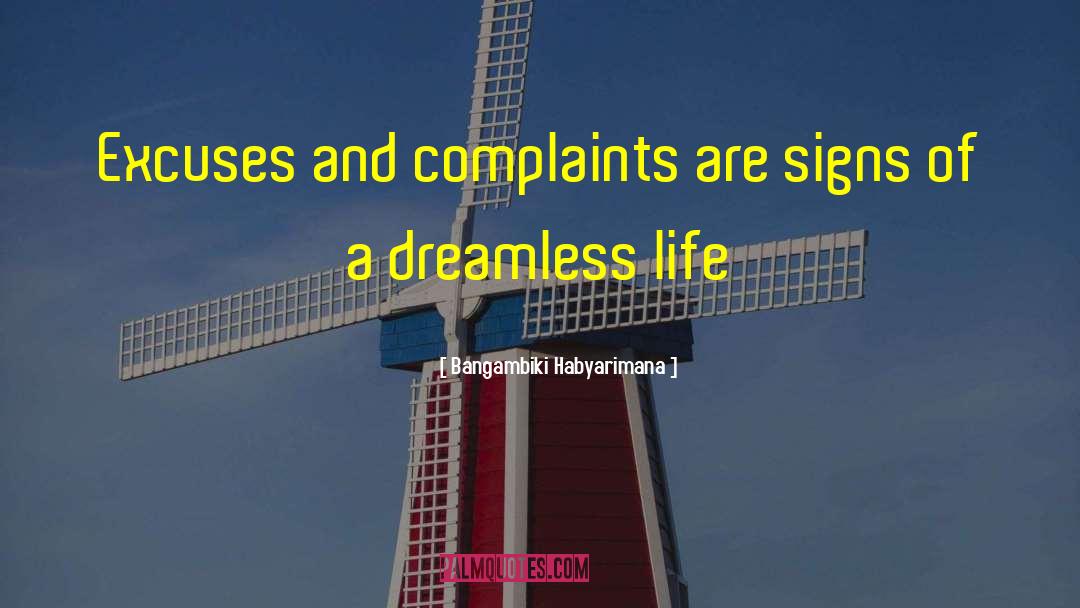 Complainers quotes by Bangambiki Habyarimana