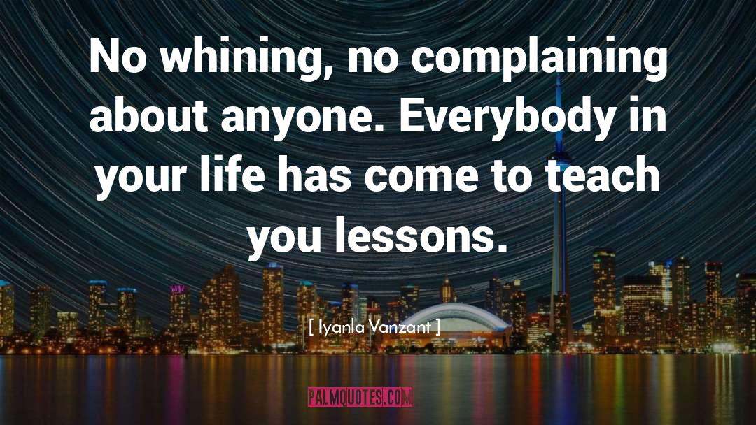 Complaining About Your Struggles quotes by Iyanla Vanzant