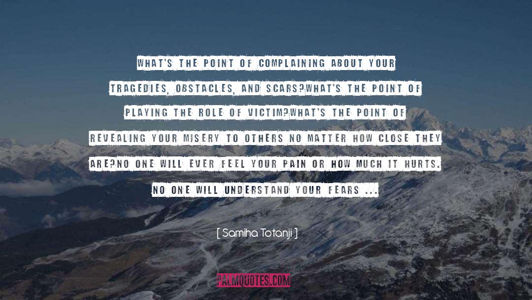 Complaining Reset quotes by Samiha Totanji