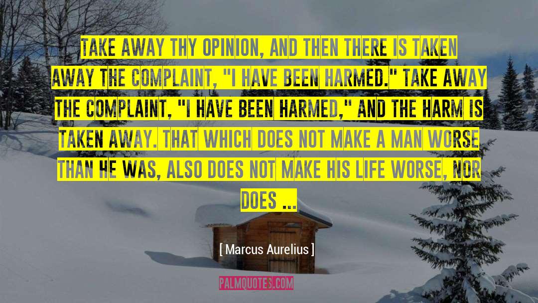 Complaint quotes by Marcus Aurelius