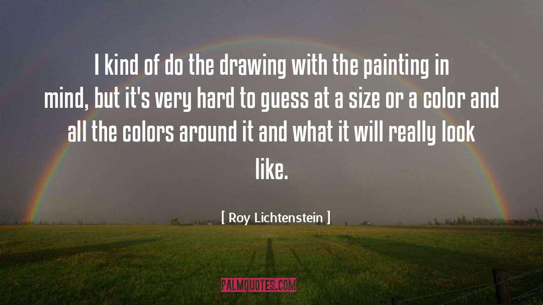 Complementary Colors quotes by Roy Lichtenstein