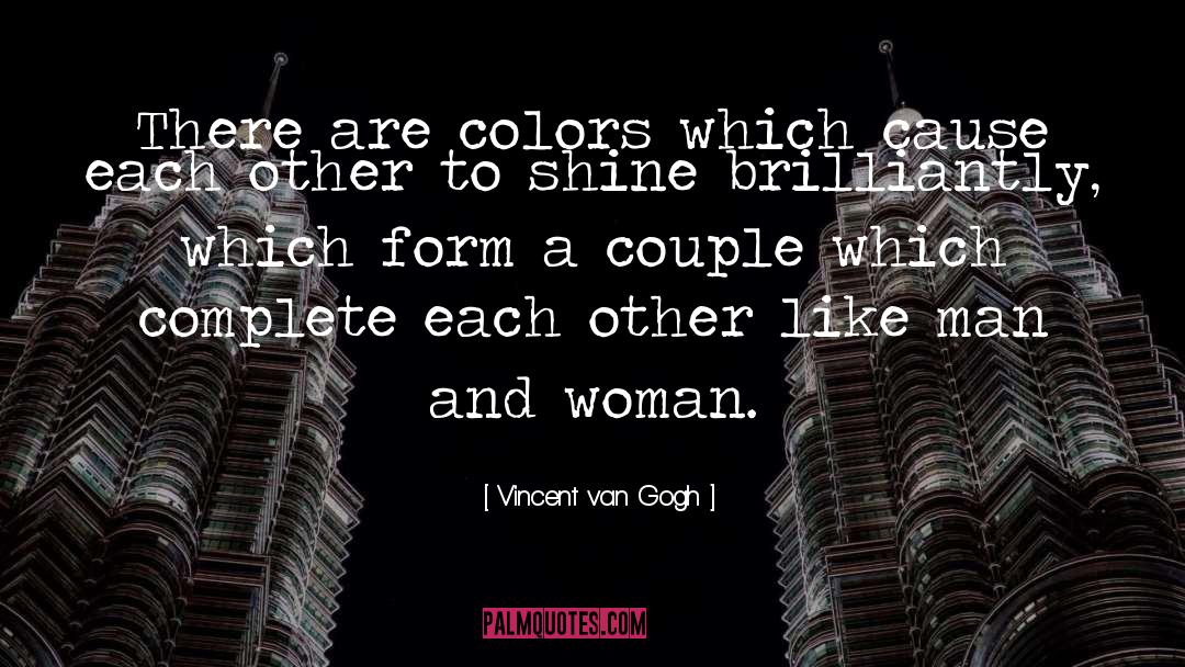 Complementary Colors quotes by Vincent Van Gogh